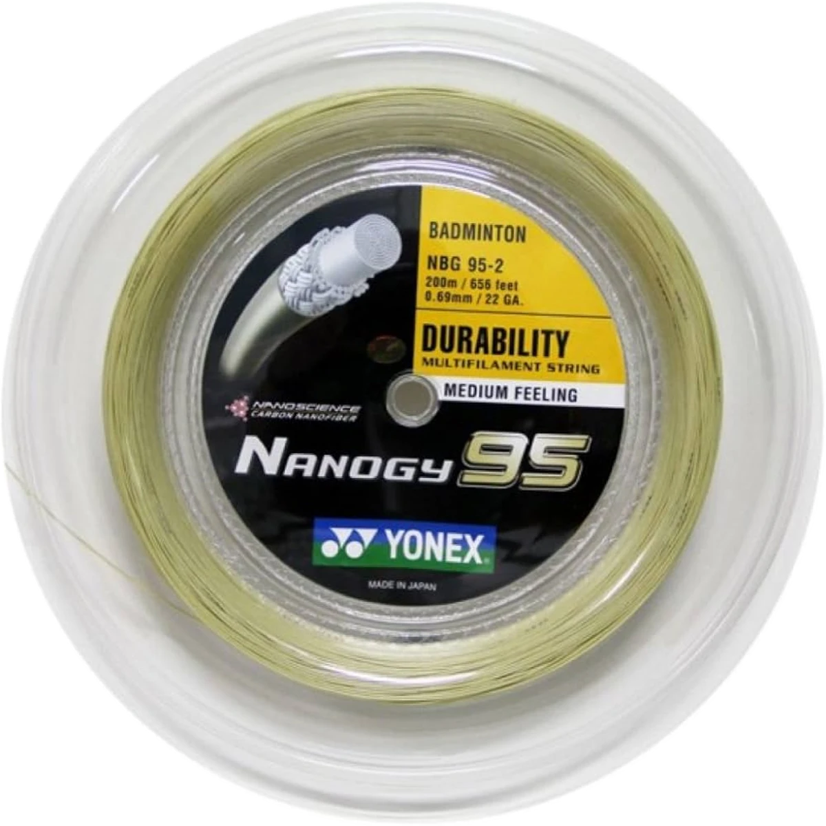 YONEX Nanogy 95 String 4 YONEX Nanogy 95 String - Image 2