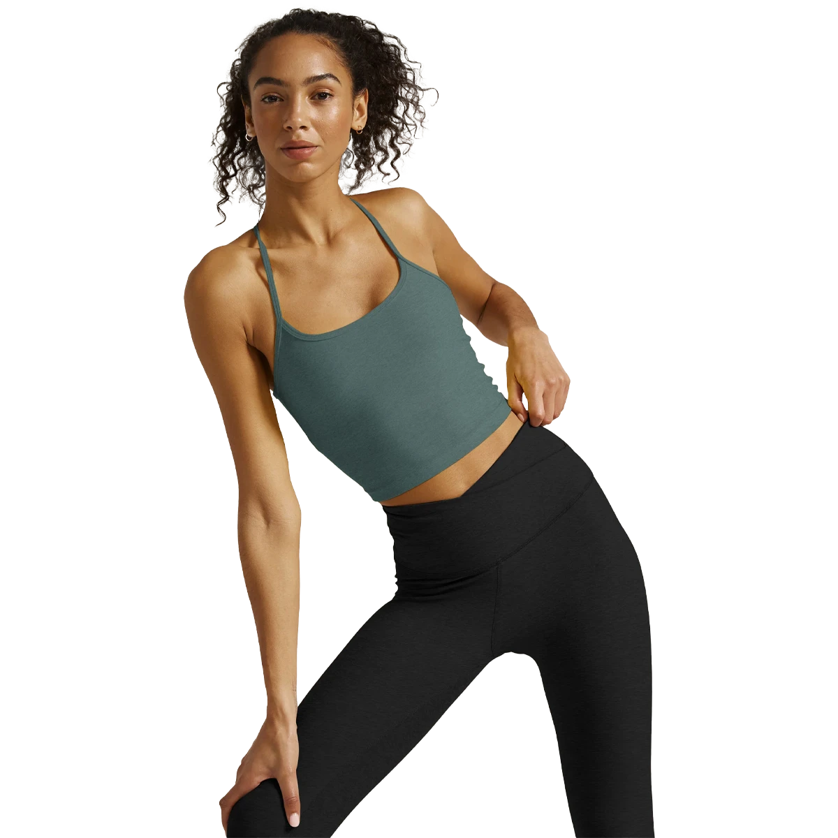 Beyond Yoga Women's Spacedye Slim Racerback Cropped Tank 7 Beyond Yoga Women's Spacedye Slim Racerback Cropped Tank - Image 5