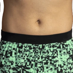 BROOKS Men's Sherpa 3" Split Short -Sports Basement Outlet 100215443 NEOGREEN 3