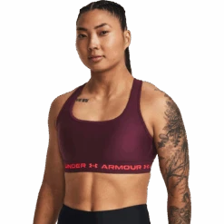 Under Armour Women's Crossback Mid Bra -Sports Basement Outlet 100216232 DKMAR 1