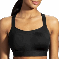 BROOKS Women's Dare Racerback Run Bra -Sports Basement Outlet 100249025 BLK 3