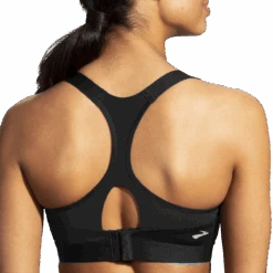 BROOKS Women's Dare Racerback Run Bra -Sports Basement Outlet 100249025 BLK 4