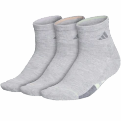 ADIDAS Women's Cushioned II Quarter 3-Pack -Sports Basement Outlet 100249520 HGL 1 a432dc47 1066 4373 9345 e532fb4ea656