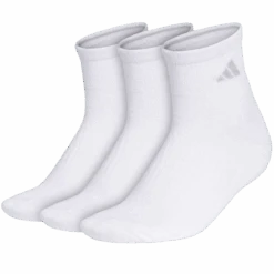 ADIDAS Women's Cushioned II Quarter 3-Pack -Sports Basement Outlet 100249520 WHG 1