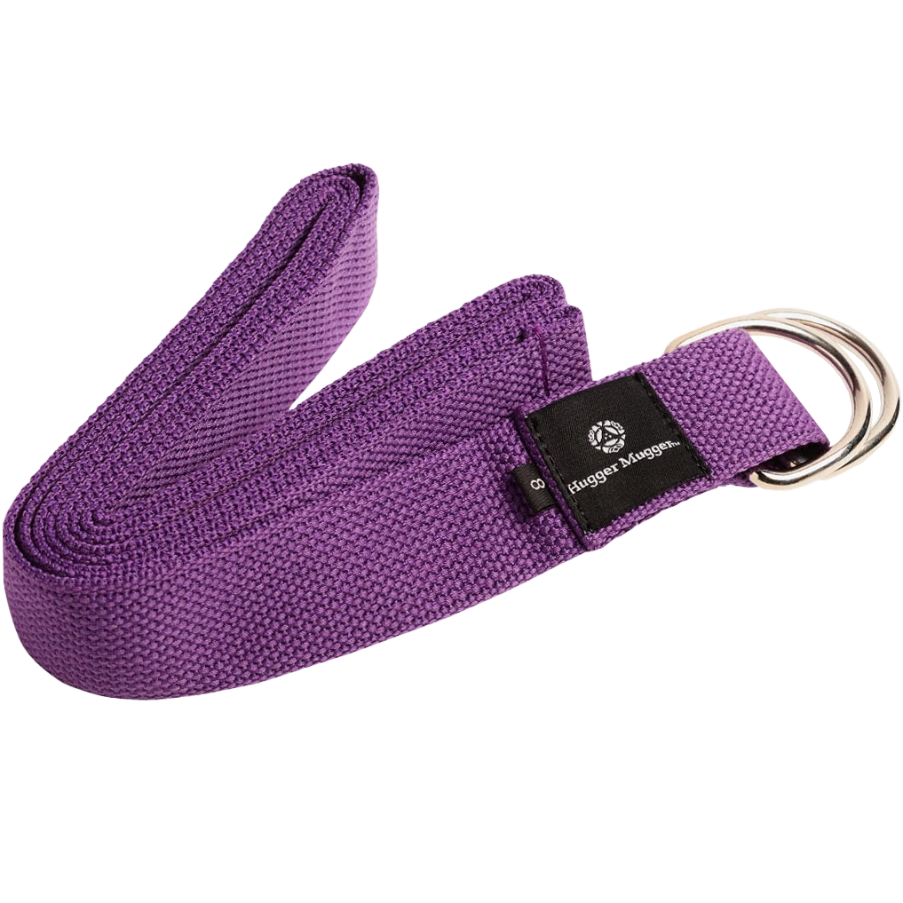 Cotton D-Ring 10ft Yoga Strap 3 Cotton D-Ring 10ft Yoga Strap