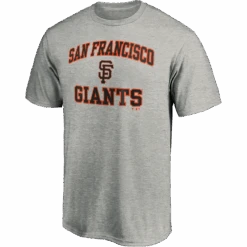 MAJESTIC Men's Giants Cotton Heart And Soul Short Sleeve