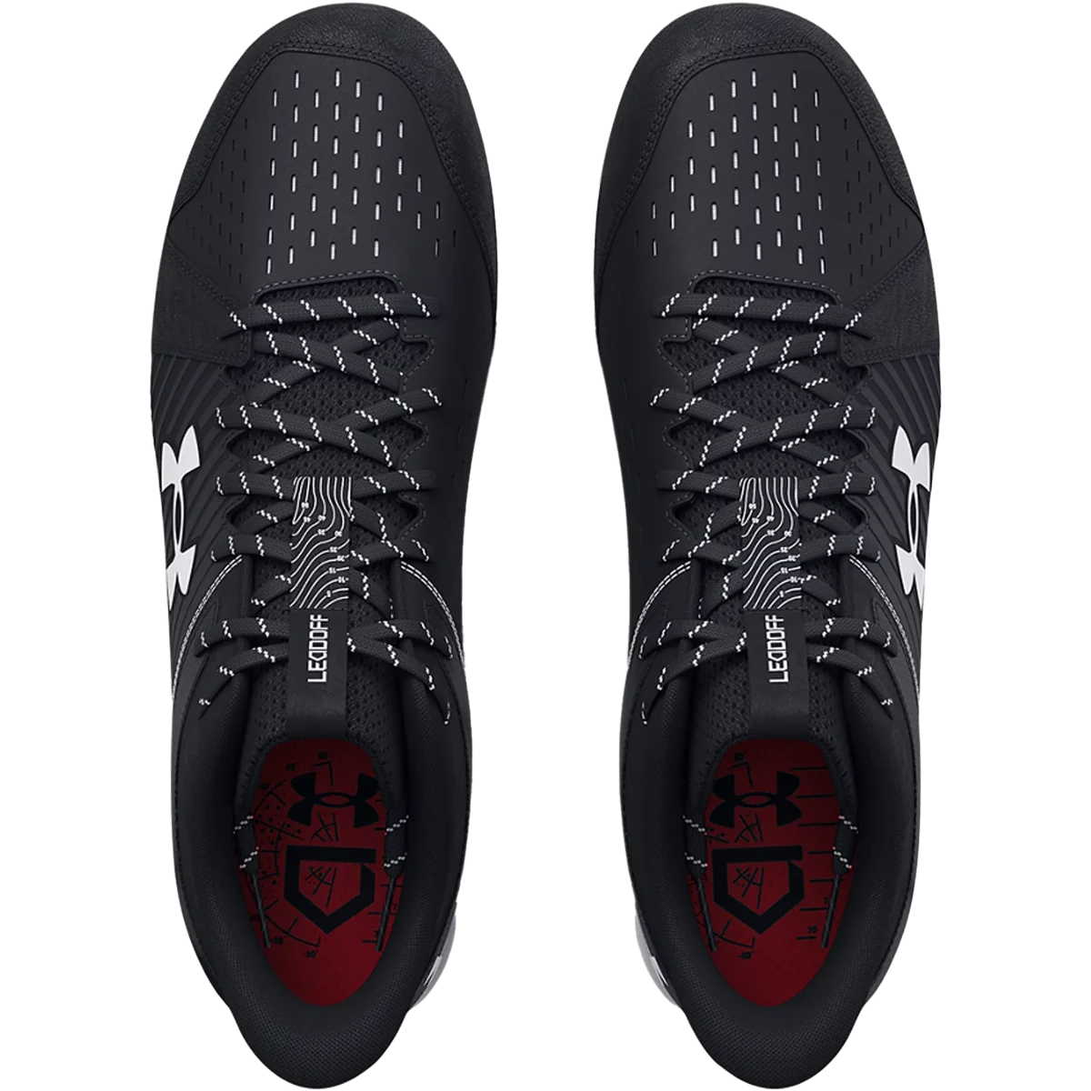 Under Armour Men's Leadoff Mid RM Baseball Cleats 6 Under Armour Men's Leadoff Mid RM Baseball Cleats - Image 4