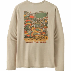 Patagonia Men's Long-Sleeved Capilene Cool Daily Graphic Shirt - Lands