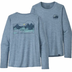 Patagonia Women's Capilene Cool Daily Graphic Long Sleeve Tee