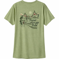 Patagonia Women's Cap Cool Daily Graphic Tee - Lands 5 Patagonia Women's Cap Cool Daily Graphic Tee - Lands -Sports Basement Outlet 100253137 PSGX 2 81548f0d 5377 4677 b649 0236944e9256