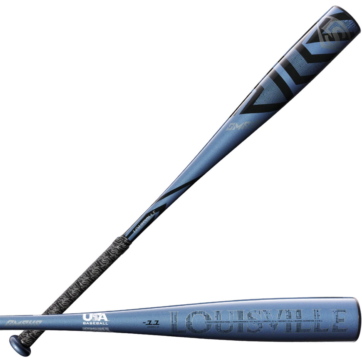 LOUISVILLE SLUGGER Omaha -11 USA Baseball Bat 3 LOUISVILLE SLUGGER Omaha -11 USA Baseball Bat