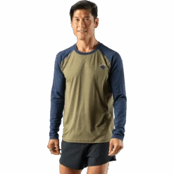 Men's EZ Tee Perf Long Sleeve Trail