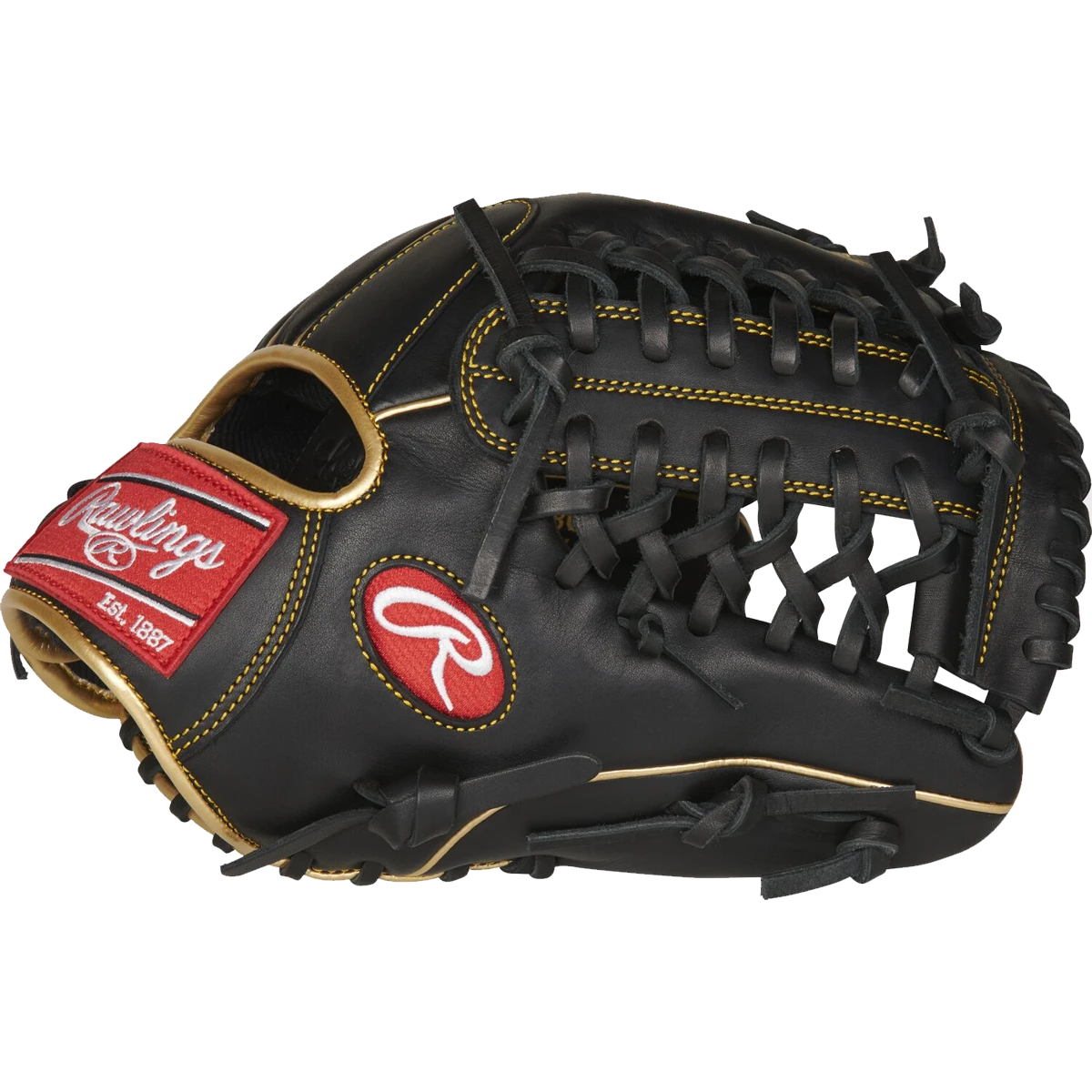 Rawlings R9 Series 11.75" Infield/Pitcher's Trap-Eze Web Glove 5 Rawlings R9 Series 11.75" Infield/Pitcher's Trap-Eze Web Glove - Image 3
