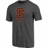Fanatics Men's Giants Triblend Logo Short Sleeve -Sports Basement Outlet 100256239 CHRH 1