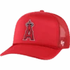 '47 BRAND Angels 47 Foam Front Mesh Trucker -Sports Basement Outlet 100258028 RED 1