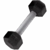 TRX Hex Rubber Dumbbell - 2.5 Lb 2 TRX Hex Rubber Dumbbell - 2.5 Lb -Sports Basement Outlet 100264093 2.5 1