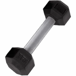 TRX Hex Rubber Dumbbell - 2.5 Lb