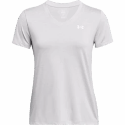 Under Armour Women's Tech Twist V-Neck Short Sleeve 10 Under Armour Women's Tech Twist V-Neck Short Sleeve -Sports Basement Outlet 100264202 HGW 1