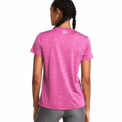 Under Armour Women's Tech Twist V-Neck Short Sleeve 12 Under Armour Women's Tech Twist V-Neck Short Sleeve -Sports Basement Outlet 100264202 RPNK 3