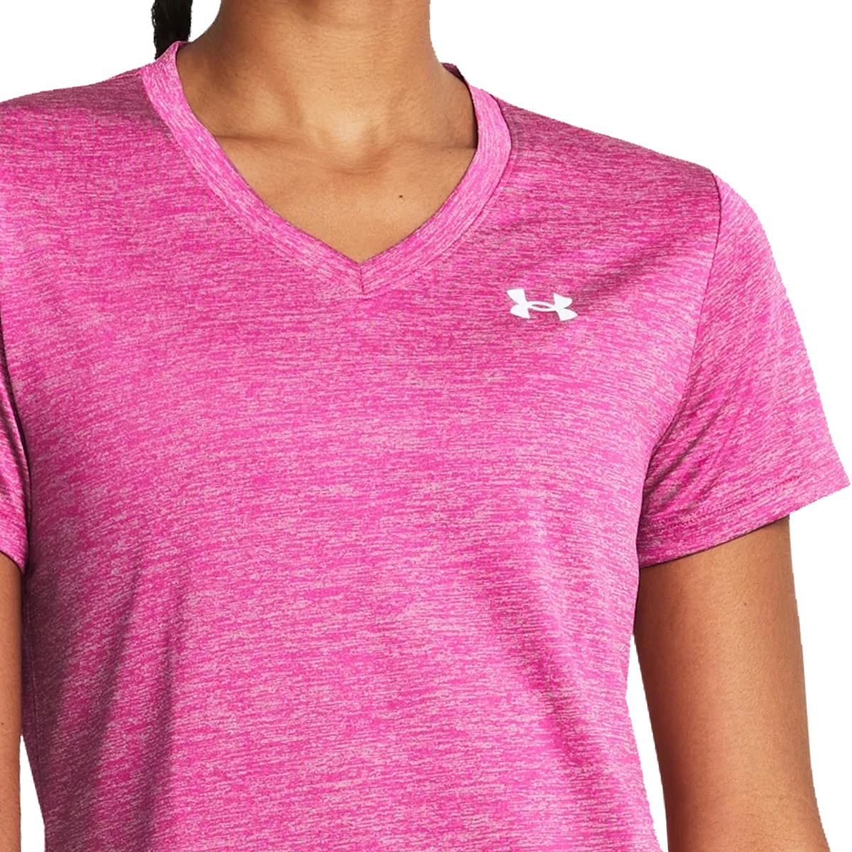 Under Armour Women's Tech Twist V-Neck Short Sleeve 8 Under Armour Women's Tech Twist V-Neck Short Sleeve - Image 6