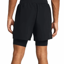 Under Armour Men's Launch 5" 2-in-1 Shorts -Sports Basement Outlet 100264240 BLK 3