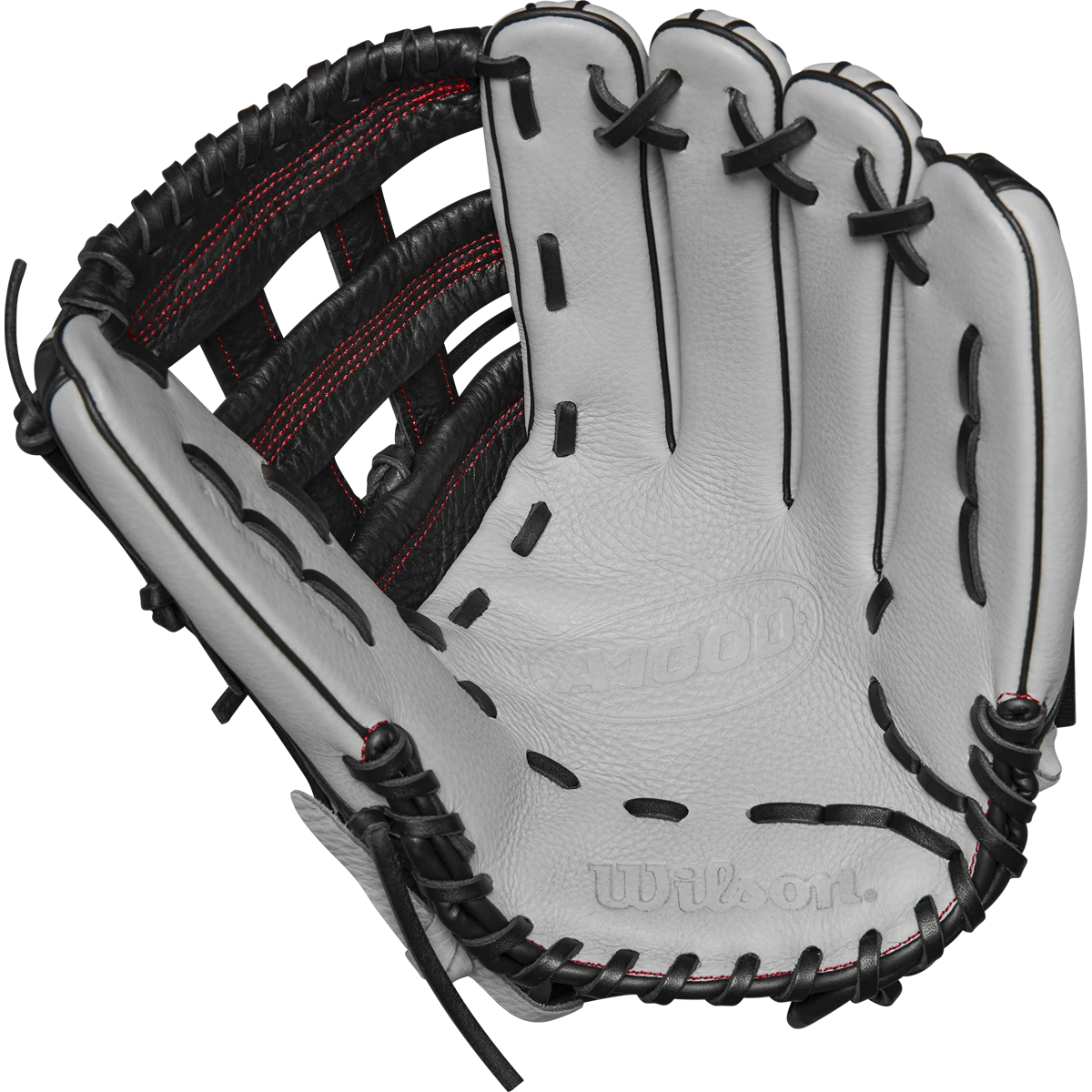Wilson A1000 1750 Outfield - 12.5" Dual Post Web 4 Wilson A1000 1750 Outfield - 12.5" Dual Post Web - Image 2