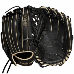 Wilson A700 Infield/Outfield 12" Single Post T-Web 10 Wilson A700 Infield/Outfield 12" Single Post T-Web -Sports Basement Outlet 100264780.BlackBlonde.4