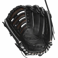 Wilson A700 Infield/Outfield 12.5" Single Post Web 9 Wilson A700 Infield/Outfield 12.5" Single Post Web -Sports Basement Outlet 100264782.BlackSilverOrange.3