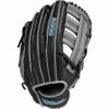 Wilson Youth A500 AP - 12.5" Single Post Web Left Hand Throw -Sports Basement Outlet 100264787.BlackGreyTropicalBlue.1