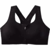 BROOKS Women's Dare Zip Run Bra 2.0 1 BROOKS Women's Dare Zip Run Bra 2.0 -Sports Basement Outlet 100264974 BLK 1