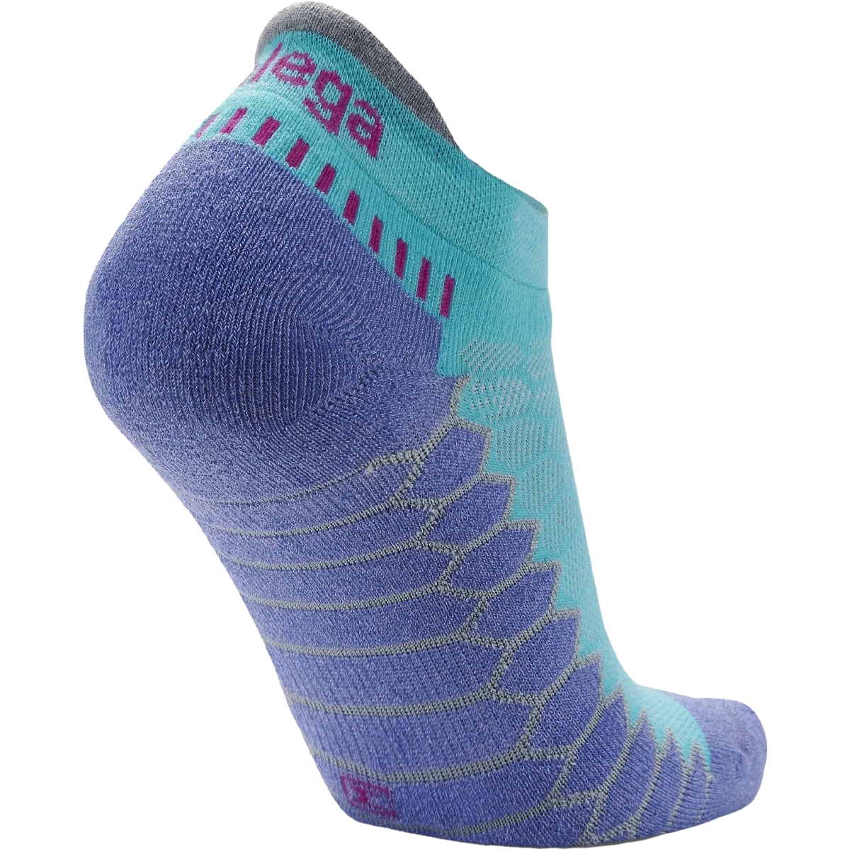 Balega Women's Silver No Show Tab 7 Balega Women's Silver No Show Tab - Image 5