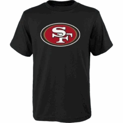 Outerstuff Youth 49ers Primary Logo Short Sleeve Cotton Tee