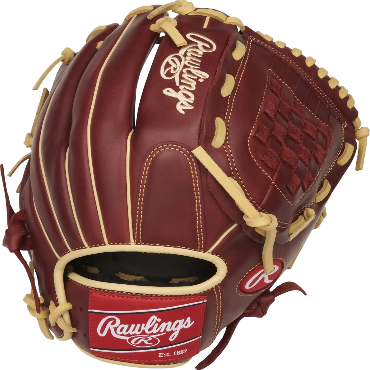 Rawlings Sandlot Series Infield/Pitcher's - 12" Basket Web 3 Rawlings Sandlot Series Infield/Pitcher's - 12" Basket Web