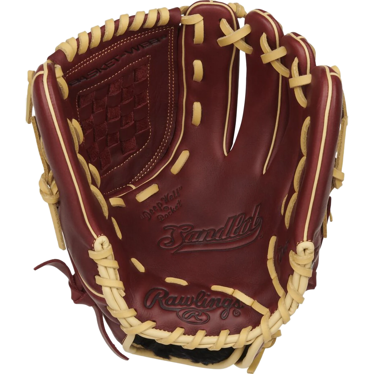 Rawlings Sandlot Series Infield/Pitcher's - 12" Basket Web 4 Rawlings Sandlot Series Infield/Pitcher's - 12" Basket Web - Image 2
