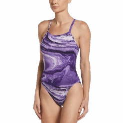 Women's Crystal Wave Racerback One Piece