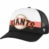 '47 BRAND Giants Liftoff 47 Trucker Foam Front Mesh -Sports Basement Outlet 100267252 BLK 2
