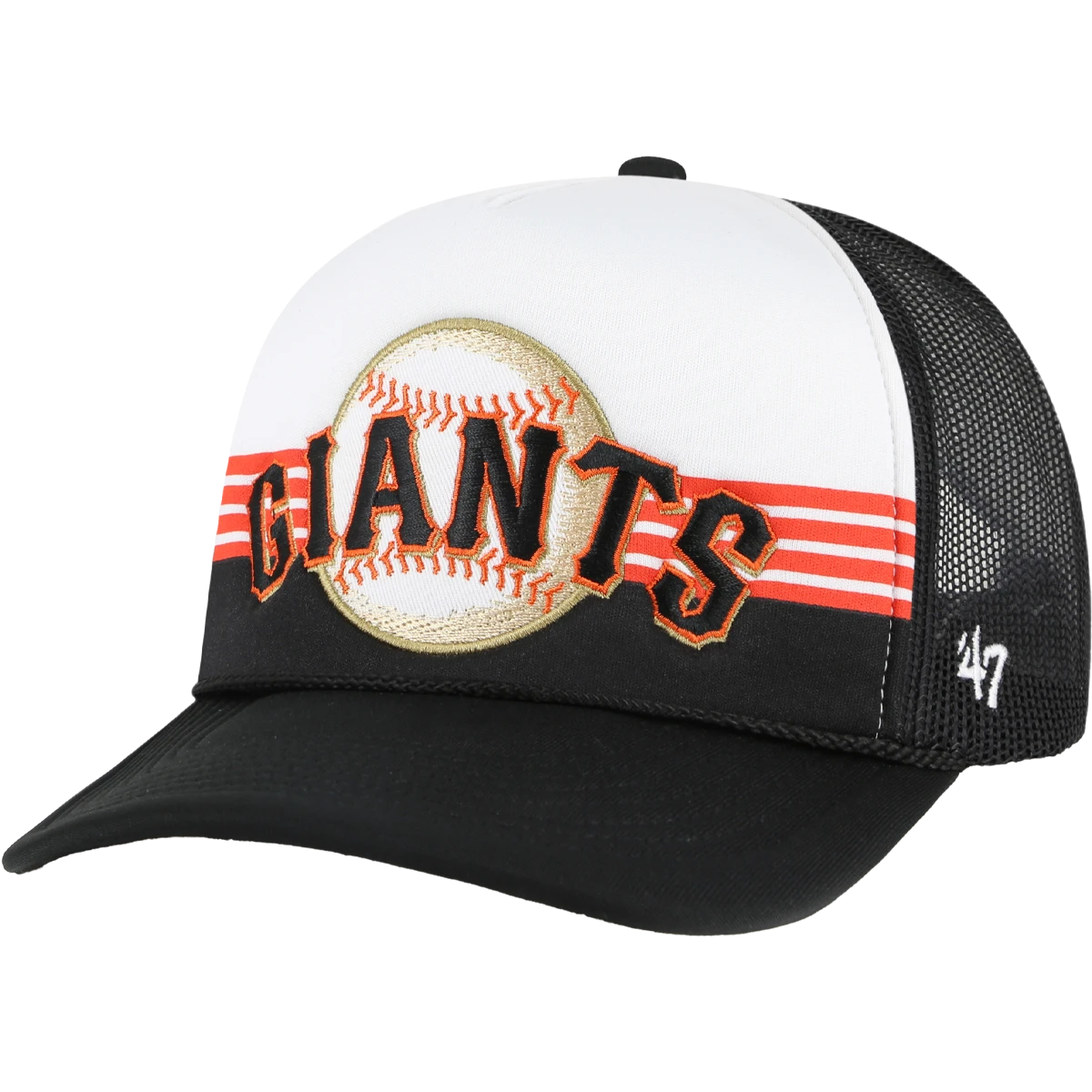 '47 BRAND Giants Liftoff 47 Trucker Foam Front Mesh 3 '47 BRAND Giants Liftoff 47 Trucker Foam Front Mesh