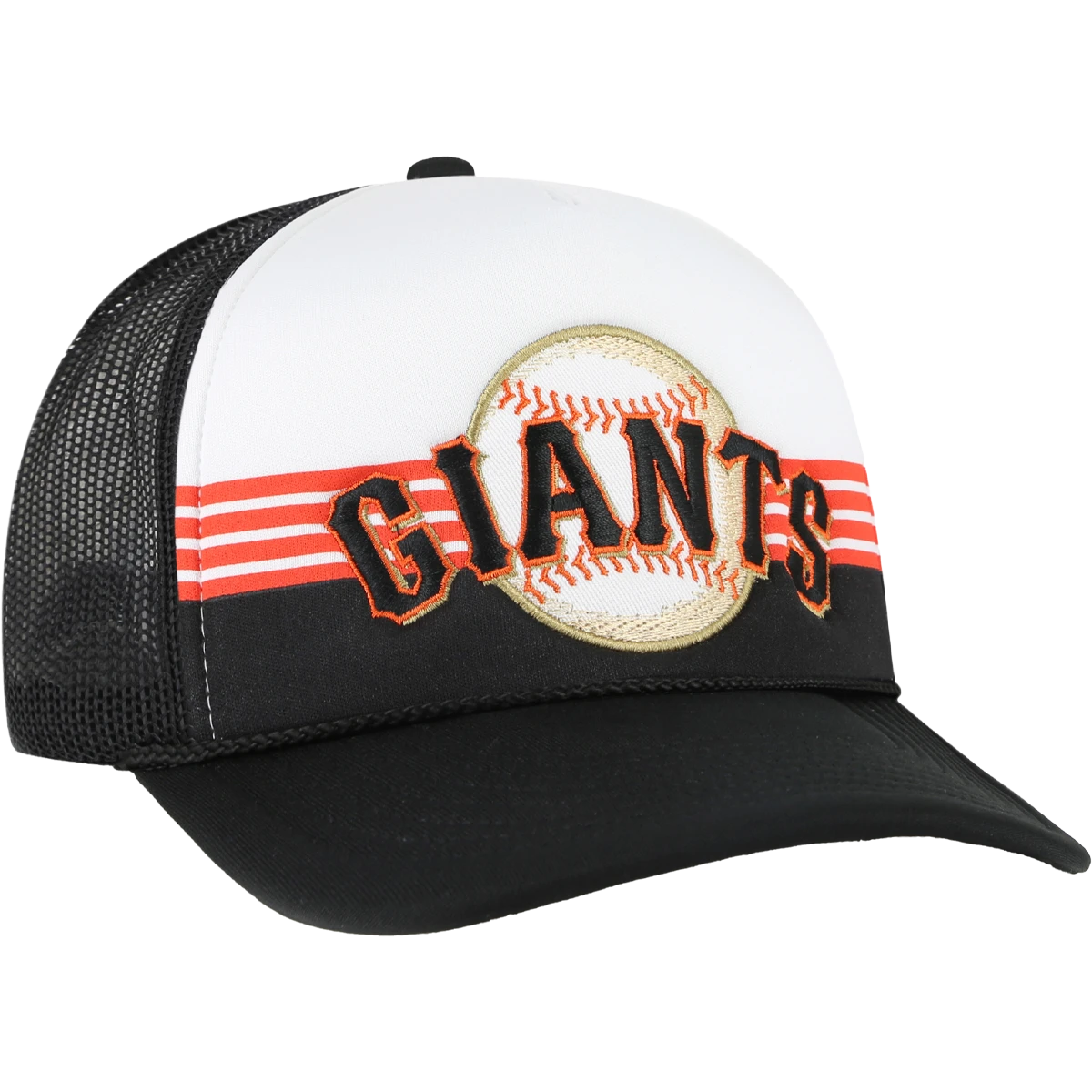 '47 BRAND Giants Liftoff 47 Trucker Foam Front Mesh 5 '47 BRAND Giants Liftoff 47 Trucker Foam Front Mesh - Image 3