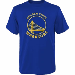 Outerstuff Youth Warriors Primary Logo Short Sleeve Cotton Tee