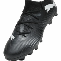 Puma Youth Future 7 Match FG/AG -Sports Basement Outlet 100268156 BLKWHT 6