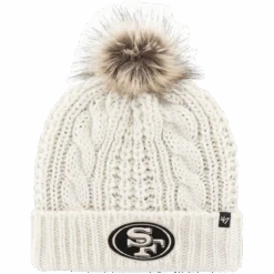'47 BRAND Women's 49ers Meeko Cuff Knit