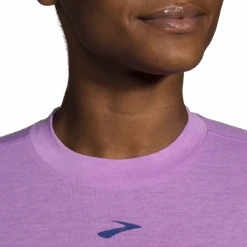 BROOKS Women's High Point Short Sleeve -Sports Basement Outlet 100272271 PURPLE 3