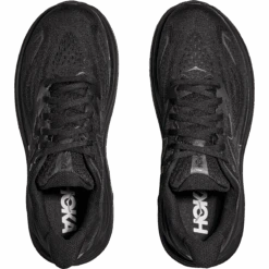 Hoka Men's Clifton 10 Wide 24 Hoka Men's Clifton 10 Wide -Sports Basement Outlet 100275667 BLKBLK 5 1