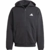 ADIDAS Men's Future Icons Small Logo Full-Zip Hoodie -Sports Basement Outlet 100276253 BLK 5