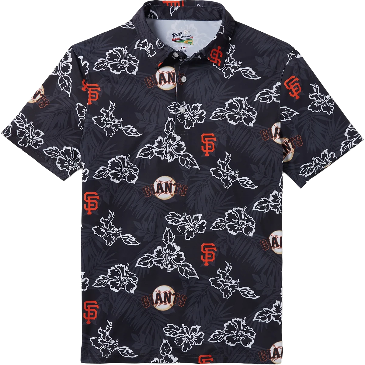 Men's Giants Pua Performance Polo 3 Men's Giants Pua Performance Polo