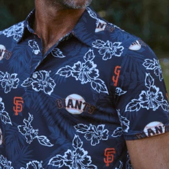 Men's Giants Pua Performance Polo 7 Men's Giants Pua Performance Polo -Sports Basement Outlet 100276291 BLK 3