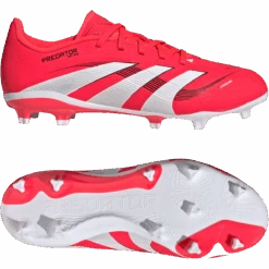 ADIDAS Youth Predator League FG/MG -Sports Basement Outlet 100276416 LUCIDREDWHTBLK 1