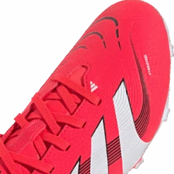 ADIDAS Youth Predator League FG/MG -Sports Basement Outlet 100276416 LUCIDREDWHTBLK 10