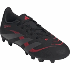 ADIDAS Youth Predator Club Firm/Multi-Ground -Sports Basement Outlet 100276417 BLKGREYRED 5