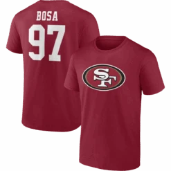 Fanatics Men's 49ers Player Icon Name And Number Tee - Bosa